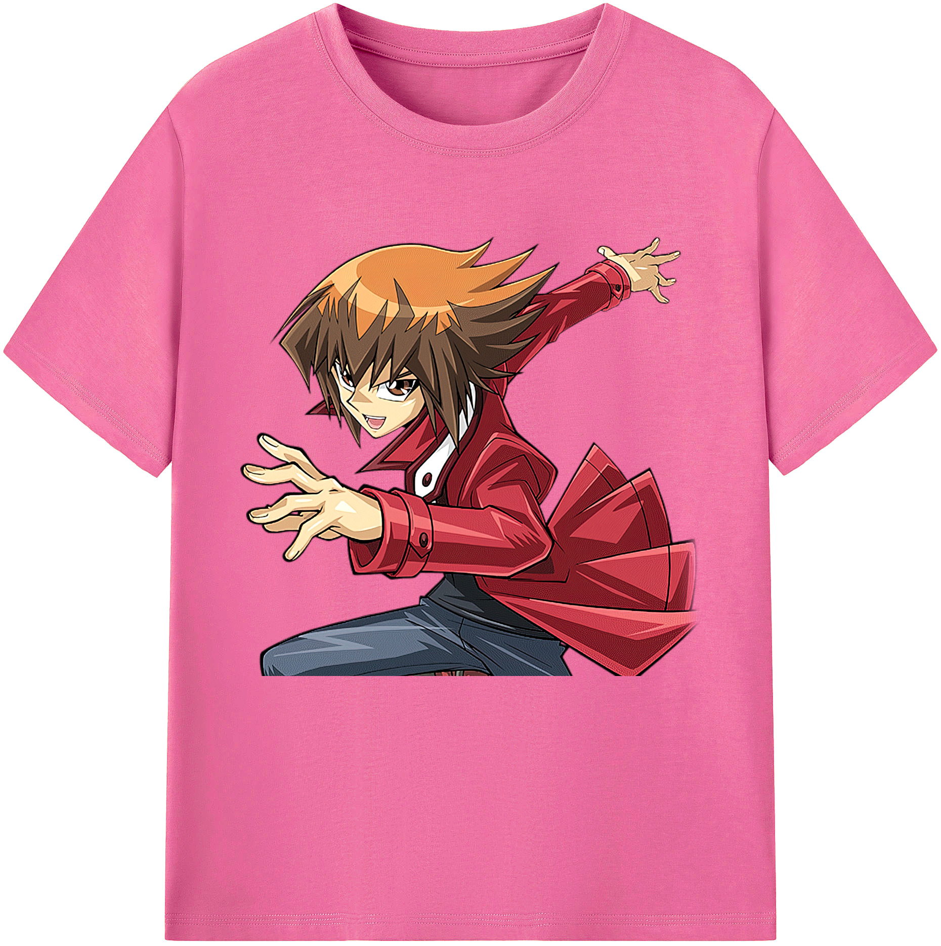 （画像用） 遊☆戯☆王 Yu-Gi-Oh! レディースカジュアルプリントTシャツ（綿100％）